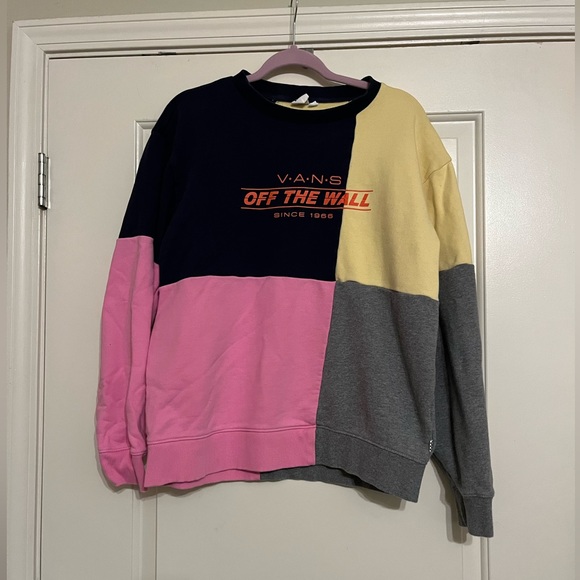 Vans color block sweater - Picture 1 of 3